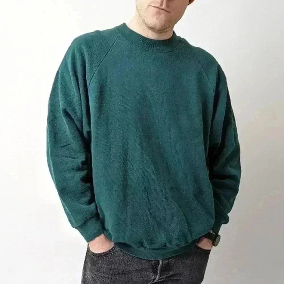 Vintage 90s Crew Sweatshirt - XXL - Picture 2 of 5